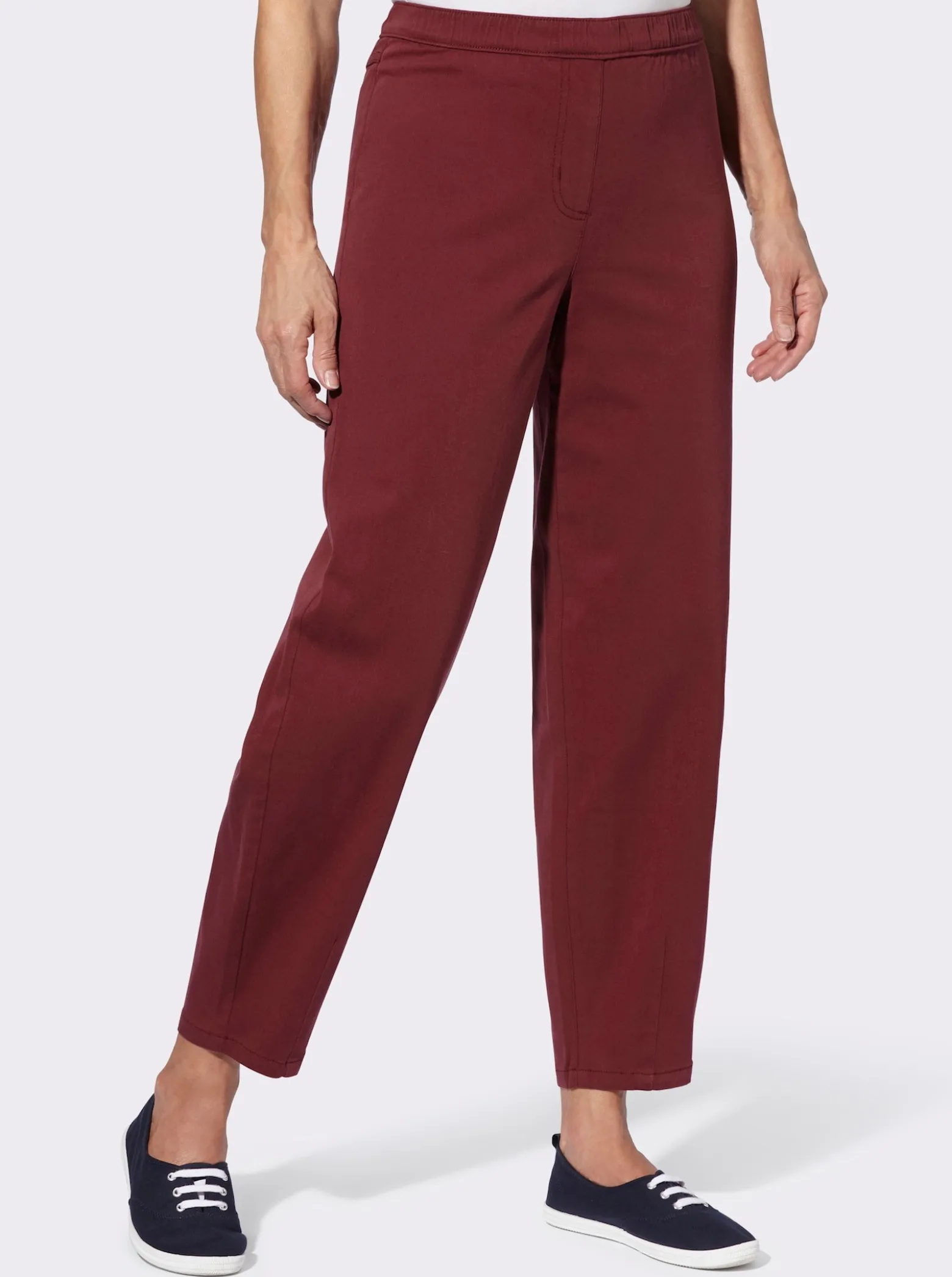 Jeans mit o-förmigen Hosenbeinen