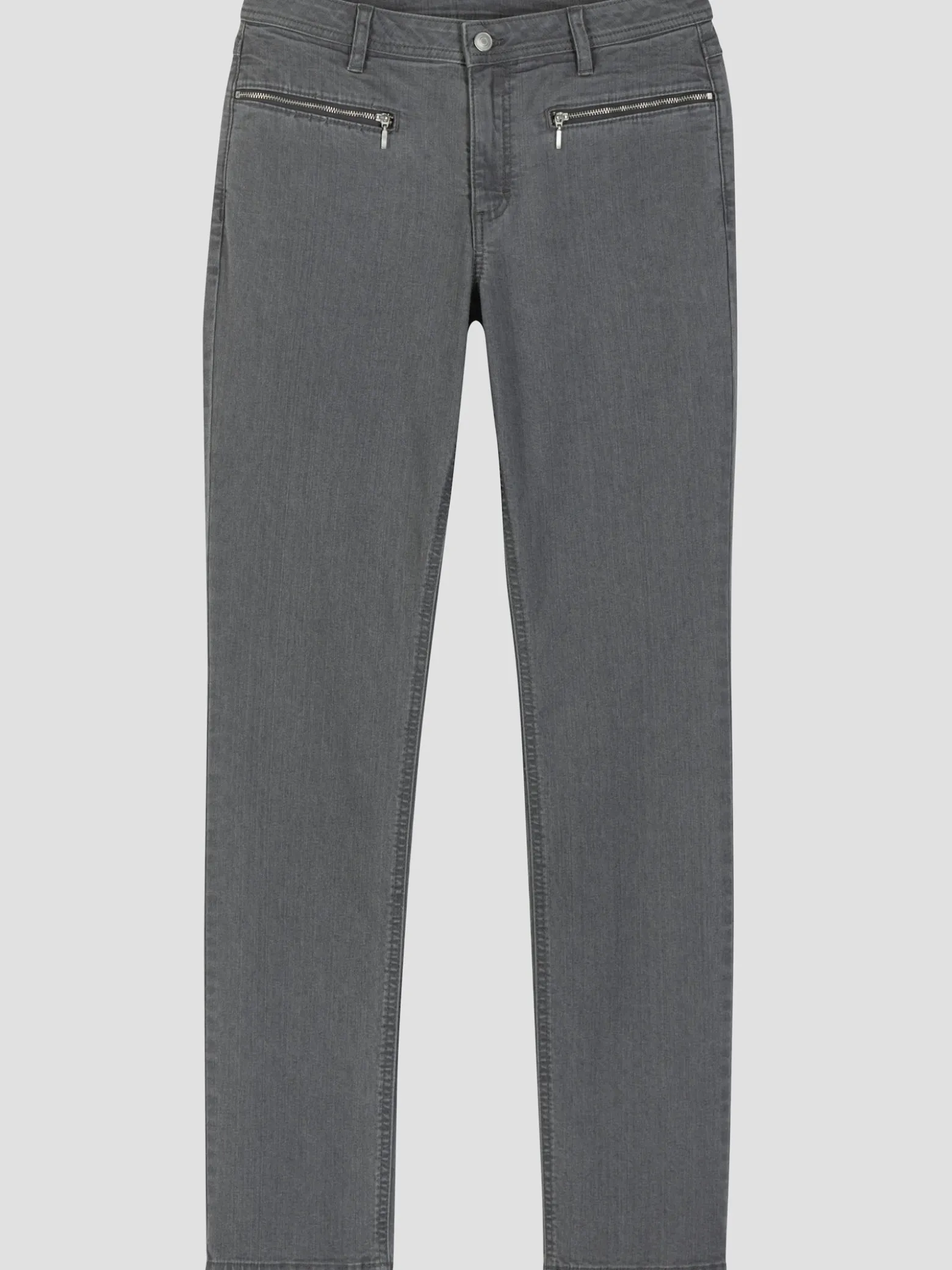 Jeans mit Reißverschluss-Taschen