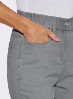 Jeans mit Rundum-Dehnbund