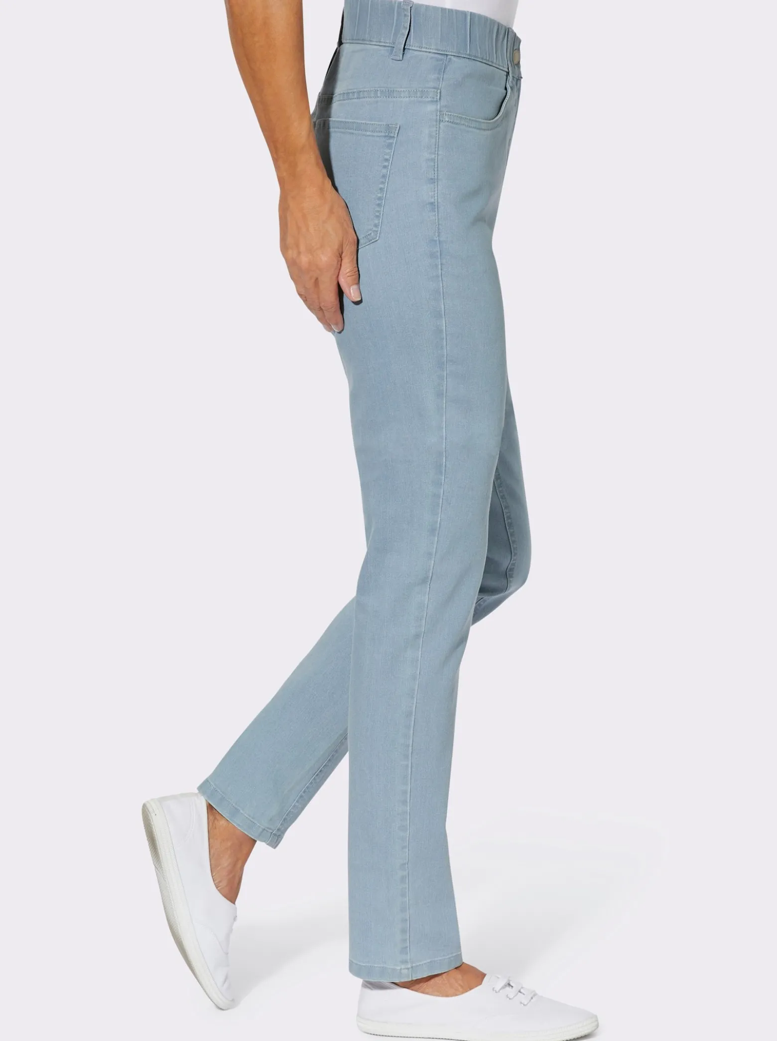 Jeans mit Rundum-Dehnbund