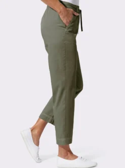 7/8-Jeans mit Rundum-Dehnbund