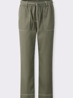 7/8-Jeans mit Rundum-Dehnbund