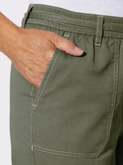 7/8-Jeans mit Rundum-Dehnbund