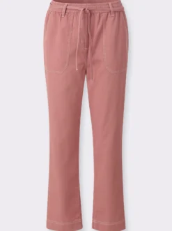 7/8-Jeans mit Rundum-Dehnbund