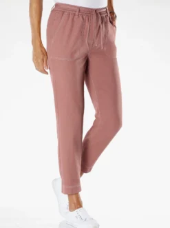 7/8-Jeans mit Rundum-Dehnbund