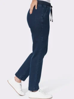 Jeans mit Rundum-Dehnbund