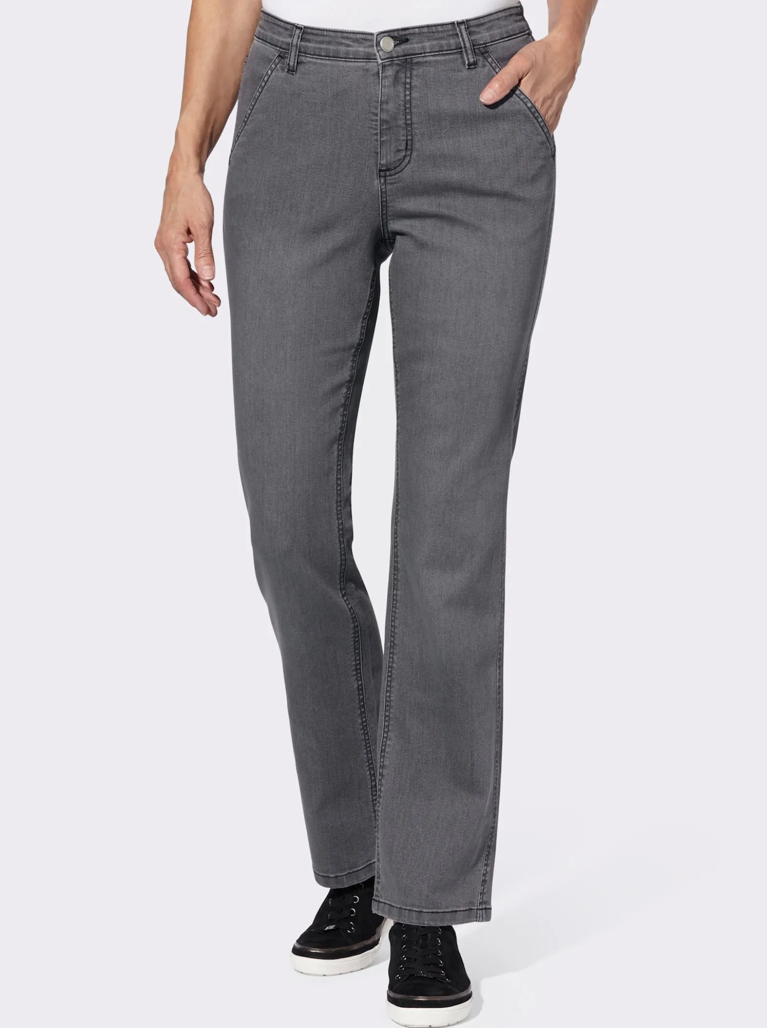 Jeans mit seitlichem Dehnbund