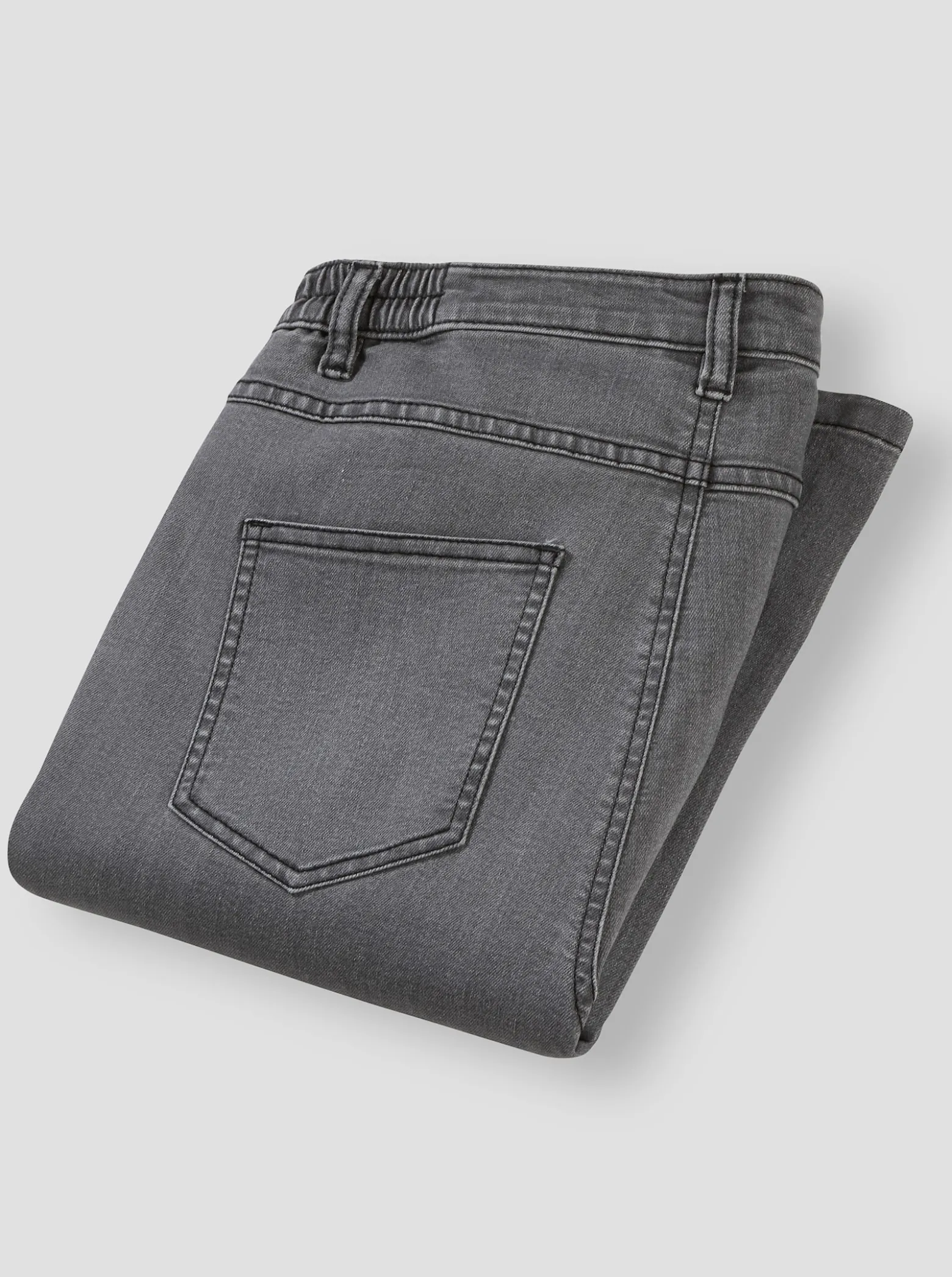 Jeans mit seitlichem Dehnbund