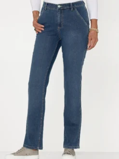 Jeans mit seitlichem Dehnbund