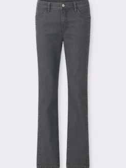 Jeans mit seitlichem Einsatz