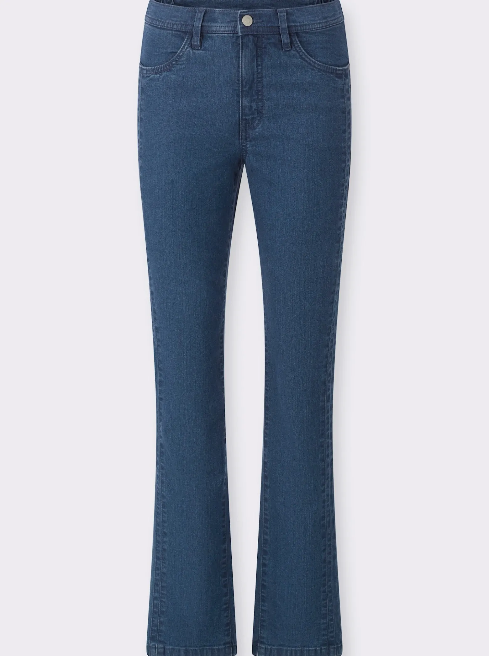 Jeans mit seitlichem Einsatz