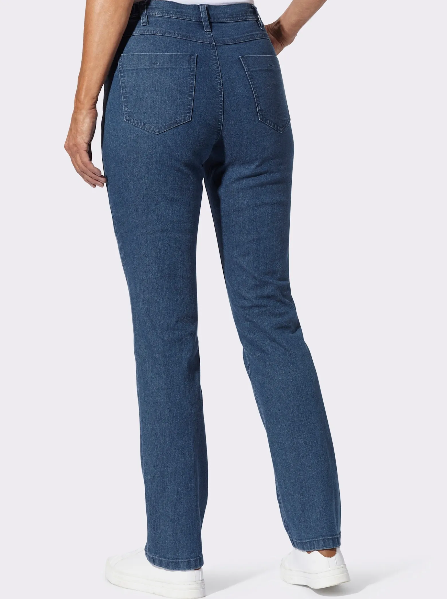Jeans mit seitlichem Einsatz
