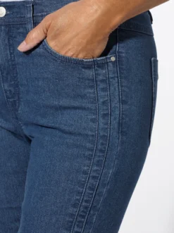 Jeans mit seitlichem Einsatz