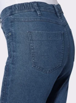 Jeans mit seitlichem Einsatz