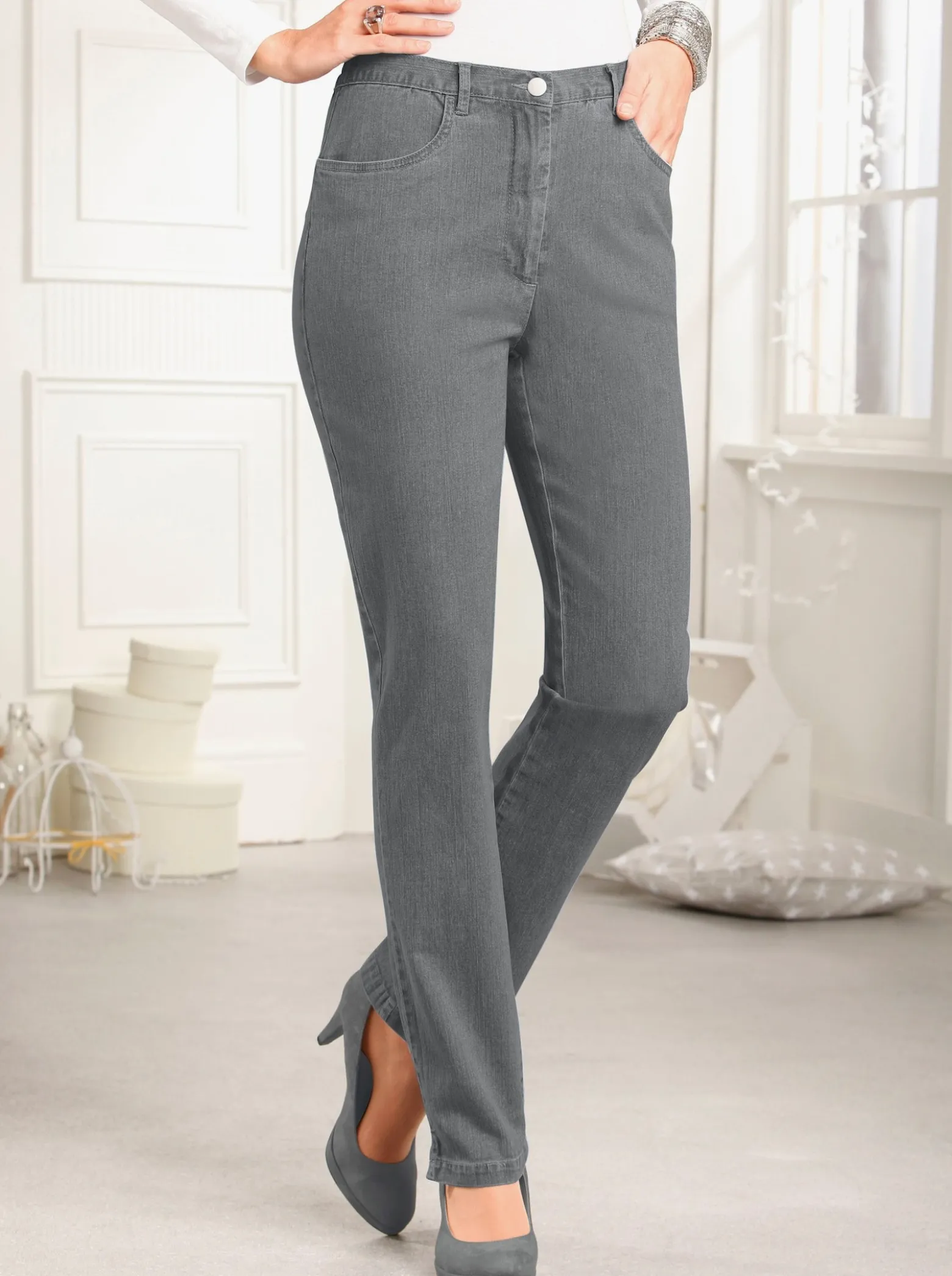 Jeans mit Stretch-Anteil