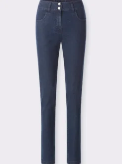 Jeans mit Stretch-Einsatz hinten