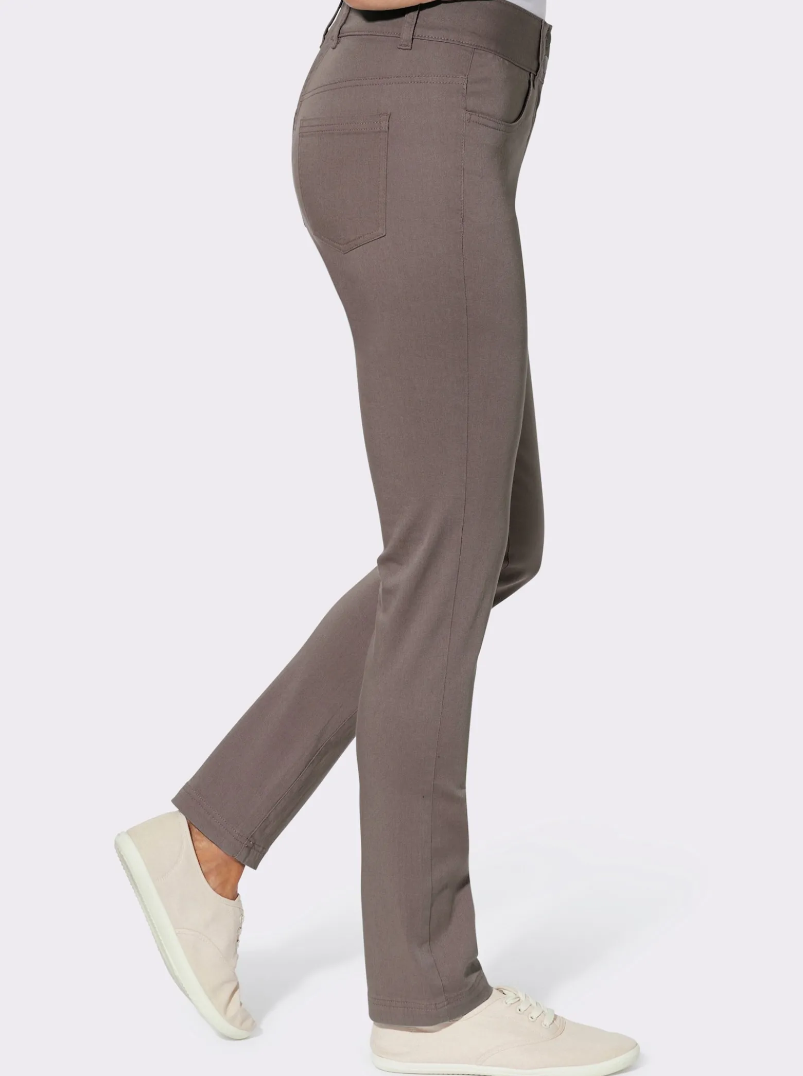Jeans mit Stretch-Einsatz hinten
