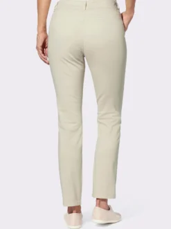 Jeans mit Tunnelzug und Bindeband
