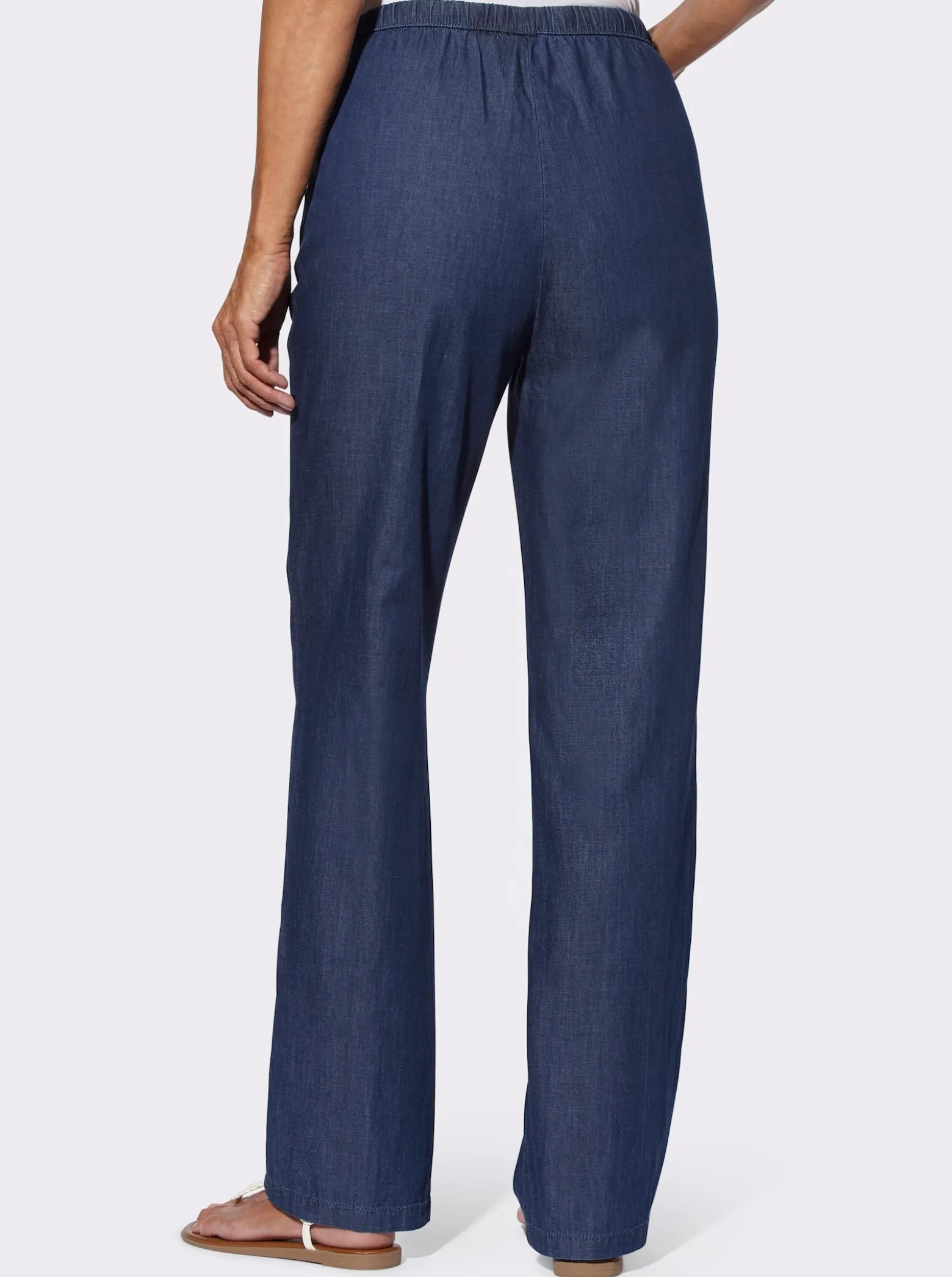 Jeans mit weitem Bein