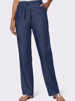 Jeans mit weitem Bein