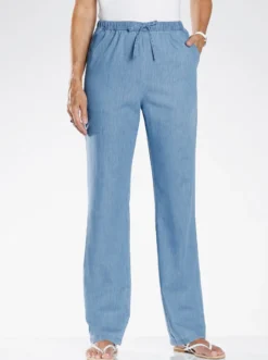 Jeans mit weitem Bein