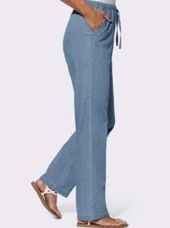 Jeans mit weitem Bein