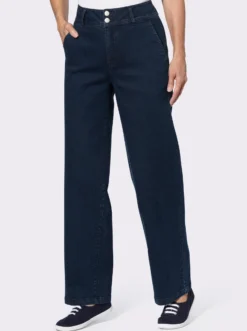 Jeans mit weitem Bein