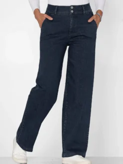 Jeans mit weitem Bein