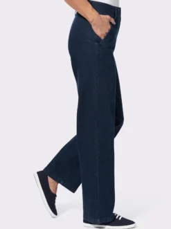 Jeans mit weitem Bein