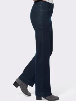 Jeans mit weitem Bein