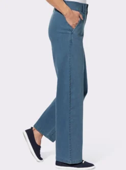 Jeans mit weitem Bein