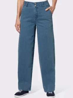 Jeans mit weitem Bein
