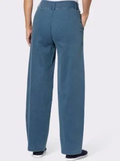 Jeans mit weitem Bein