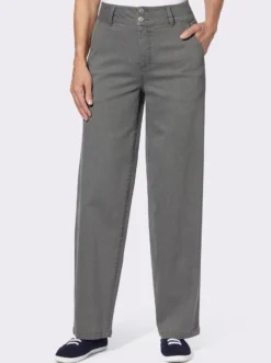 Jeans mit weitem Bein