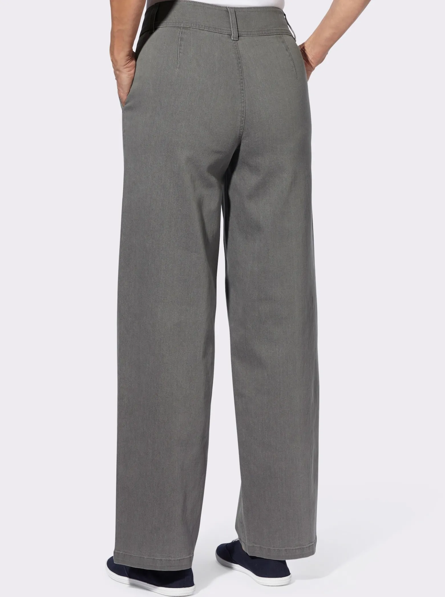 Jeans mit weitem Bein