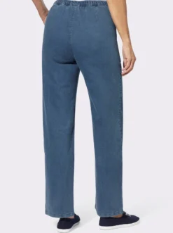 Jeans mit weitem Bein