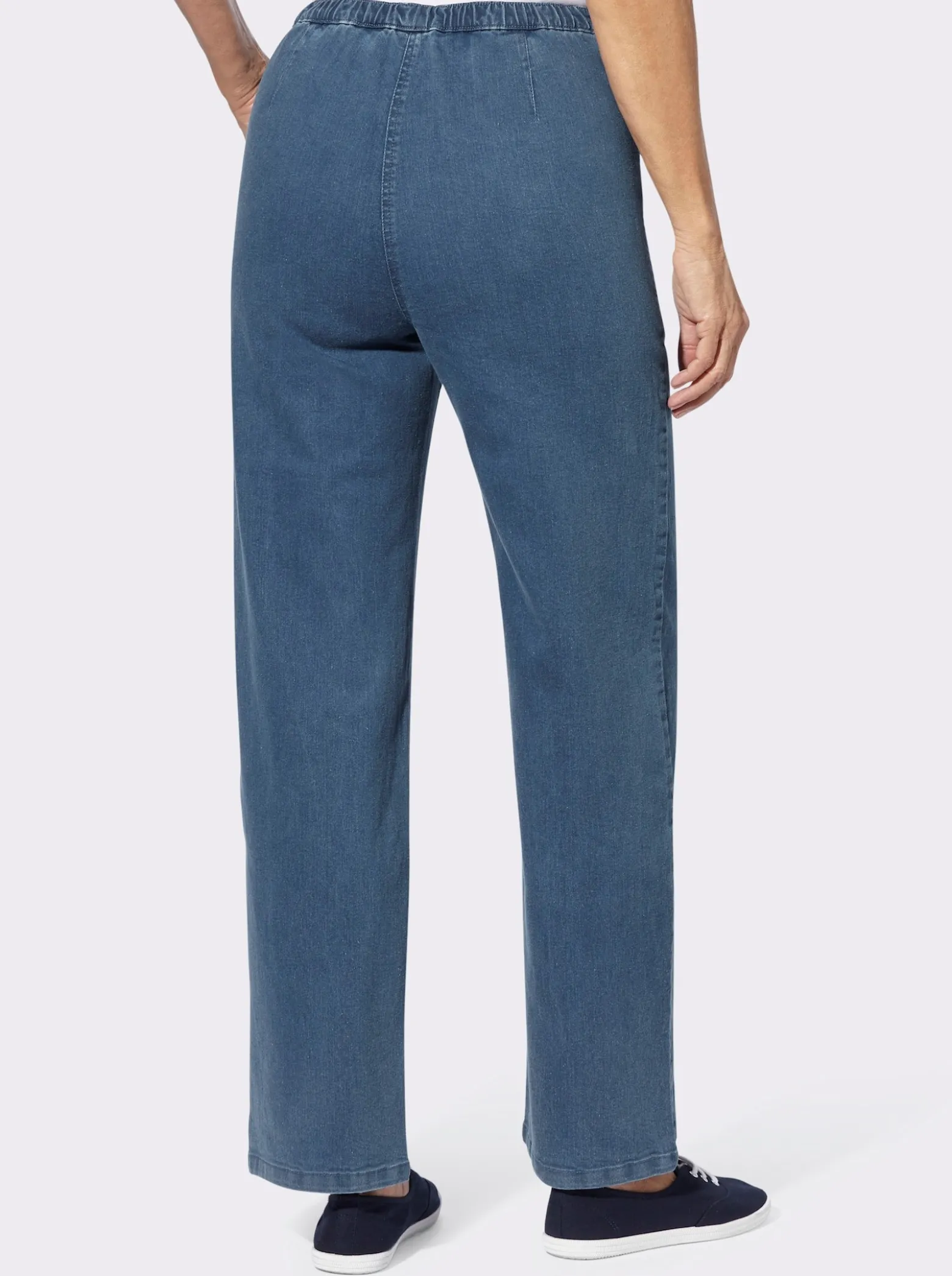 Jeans mit weitem Bein
