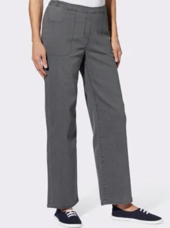 Jeans mit weitem Bein