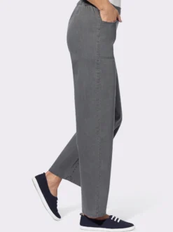Jeans mit weitem Bein