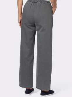Jeans mit weitem Bein