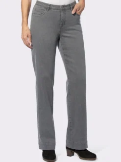 Jeans mit weitem Bein