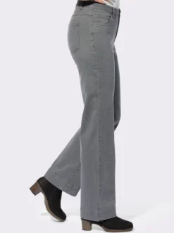 Jeans mit weitem Bein