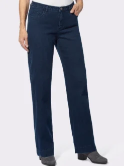 Jeans mit weitem Bein