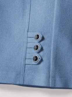 7/8-Jeans mit Zierriegel am Abschluss