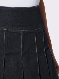 Jeansrock in Bahnenform