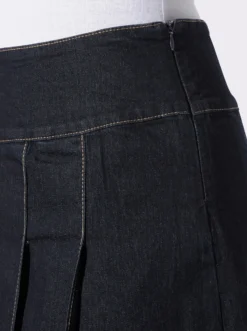 Jeansrock in Bahnenform