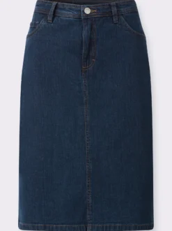 Jeansrock in 5-Pocket-Form