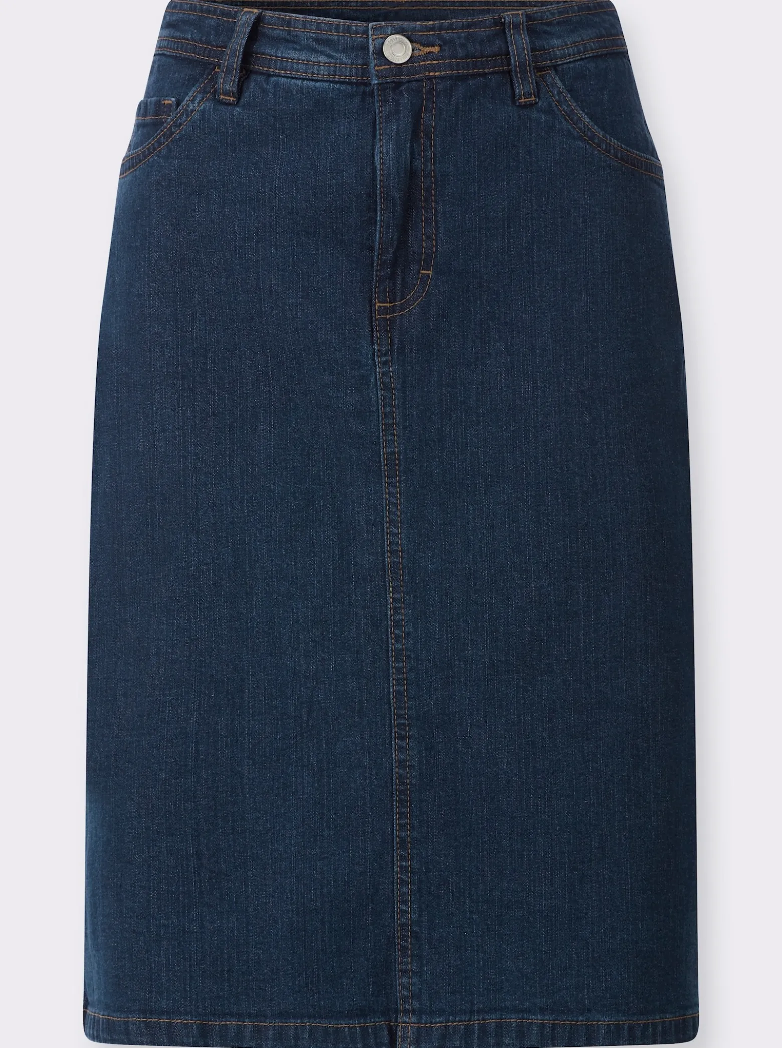 Jeansrock in 5-Pocket-Form