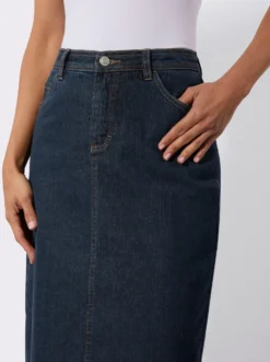 Jeansrock in 5-Pocket-Form