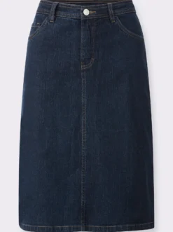 Jeansrock in 5-Pocket-Form